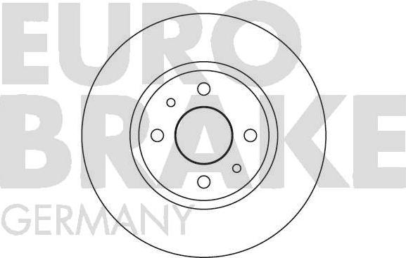 Eurobrake 5815202328 - Brake Disc autospares.lv