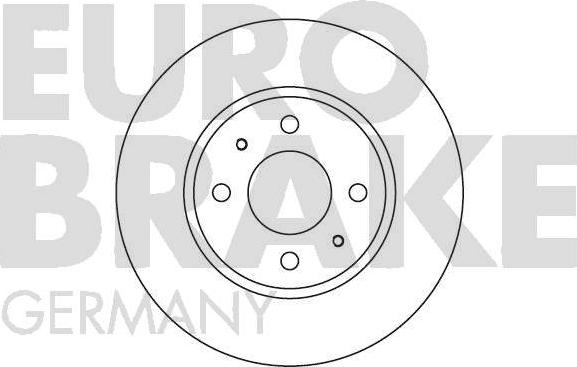 Eurobrake 5815202242 - Brake Disc autospares.lv