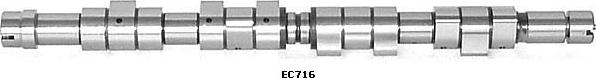 EUROCAMS EC716 - Camshaft autospares.lv