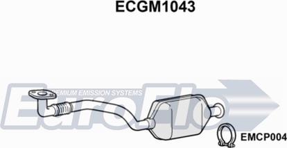 EuroFlo ECGM1043 - Catalytic Converter autospares.lv
