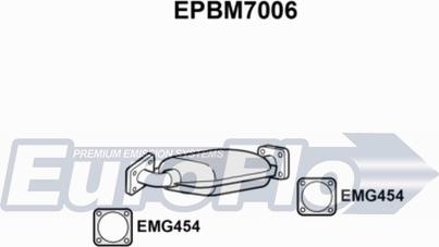 EuroFlo EPBM7006 - Soot / Particulate Filter, exhaust system autospares.lv