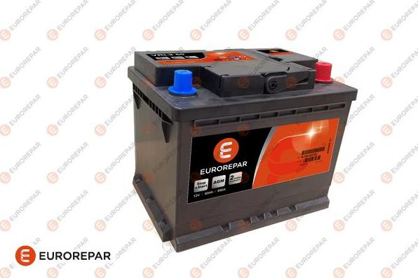 EUROREPAR 1692582380 - Starter Battery autospares.lv