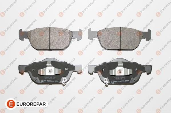 EUROREPAR 1667814880 - Brake Pad Set, disc brake autospares.lv