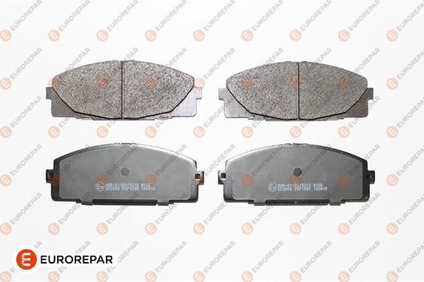 EUROREPAR 1667813980 - Brake Pad Set, disc brake autospares.lv