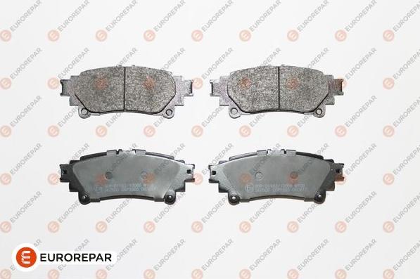 EUROREPAR 1667813080 - Brake Pad Set, disc brake autospares.lv