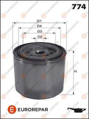 EUROREPAR E149249 - Oil Filter autospares.lv