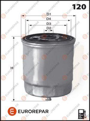 EUROREPAR E148099 - Fuel filter autospares.lv