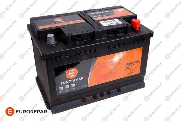 EUROREPAR 1609232480 - Starter Battery autospares.lv
