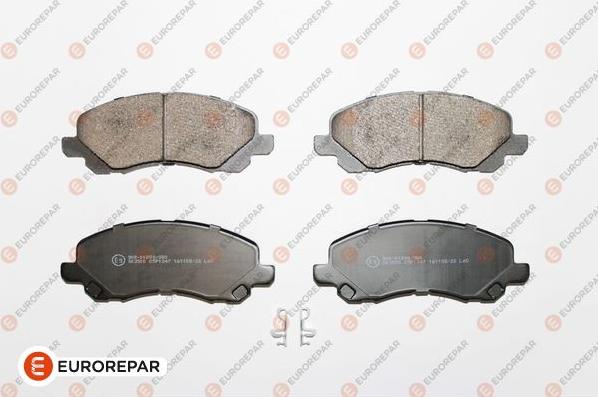 EUROREPAR 1619395980 - Brake Pad Set, disc brake autospares.lv