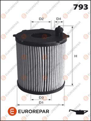 EUROREPAR E149235 - Oil Filter autospares.lv