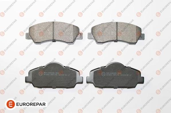 EUROREPAR 1619790580 - Brake Pad Set, disc brake autospares.lv