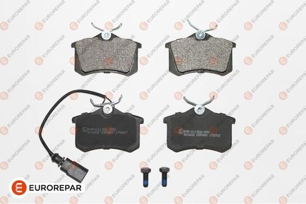 EUROREPAR 1619791880 - Brake Pad Set, disc brake autospares.lv