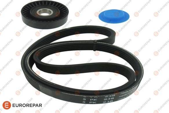 EUROREPAR 1616161880 - V-Ribbed Belt Set autospares.lv