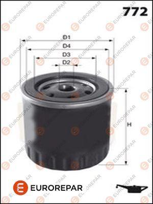 EUROREPAR 1616174580 - Oil Filter autospares.lv