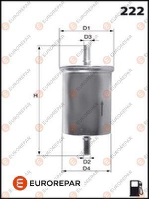 EUROREPAR E145064 - Fuel filter autospares.lv