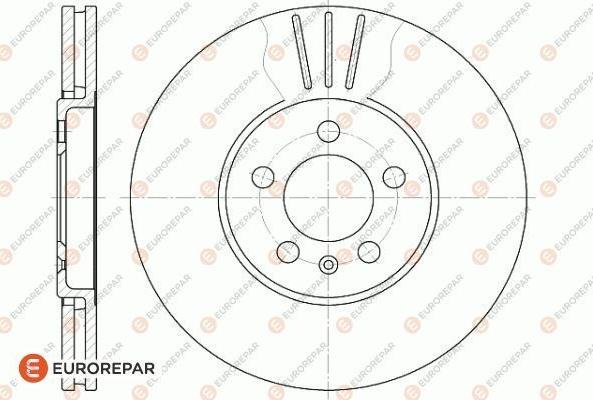 KRAFT AUTOMOTIVE 6040117 - Brake Disc autospares.lv