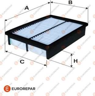 EUROREPAR 1613721280 - Air Filter, engine autospares.lv