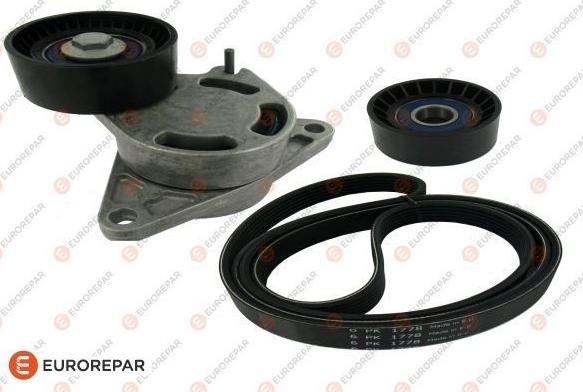 EUROREPAR 1612058980 - V-Ribbed Belt Set autospares.lv