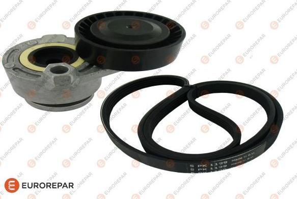 EUROREPAR 1612058480 - V-Ribbed Belt Set autospares.lv