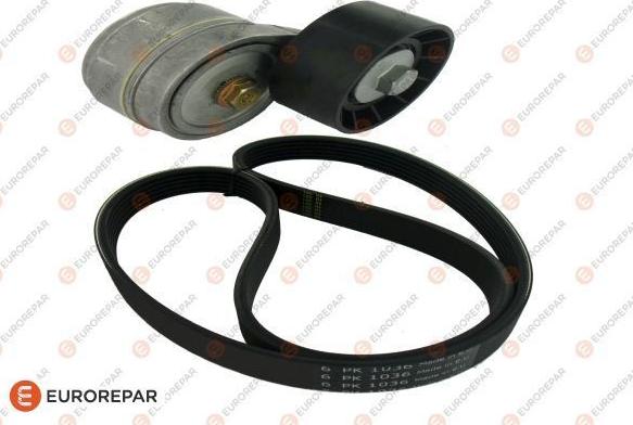 EUROREPAR 1612064280 - V-Ribbed Belt Set autospares.lv