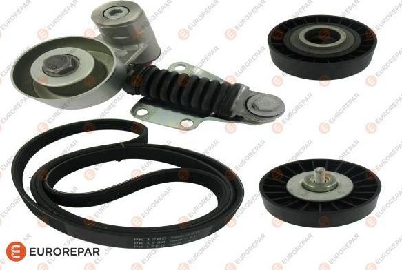 EUROREPAR 1612060980 - V-Ribbed Belt Set autospares.lv