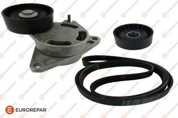 EUROREPAR 1612060580 - V-Ribbed Belt Set autospares.lv