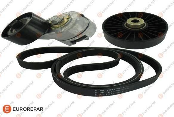 EUROREPAR 1612062380 - V-Ribbed Belt Set autospares.lv