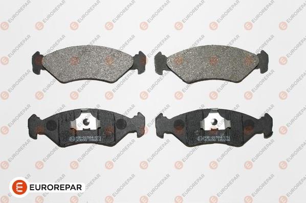 EUROREPAR 1617249380 - Brake Pad Set, disc brake autospares.lv