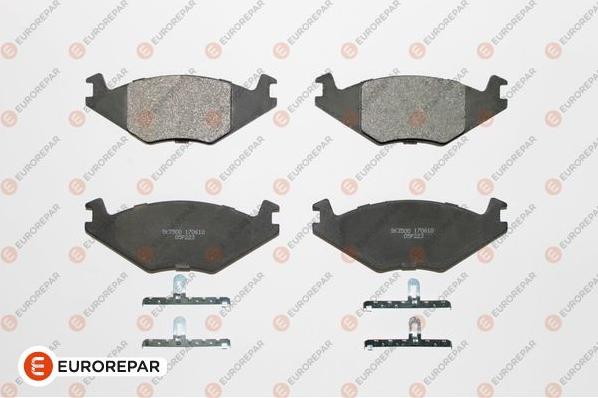 EUROREPAR 1617248180 - Brake Pad Set, disc brake autospares.lv