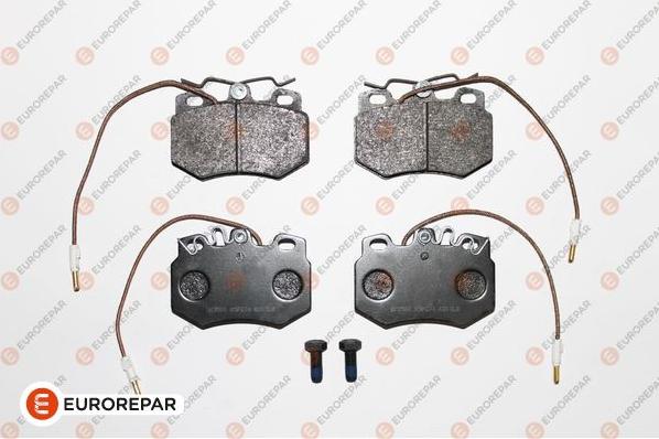 EUROREPAR 1617248380 - Brake Pad Set, disc brake autospares.lv