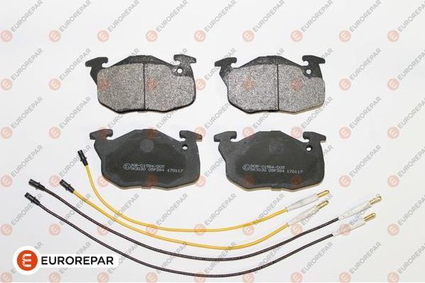 EUROREPAR 1617247680 - Brake Pad Set, disc brake autospares.lv