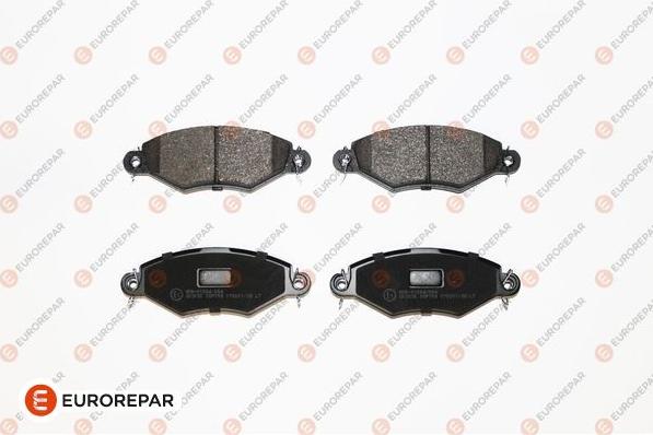 EUROREPAR 1617254980 - Brake Pad Set, disc brake autospares.lv