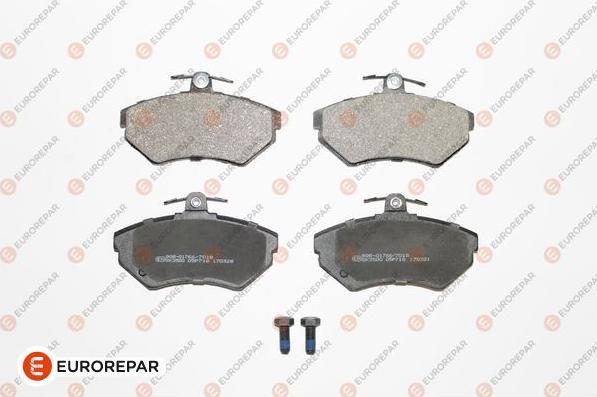 EUROREPAR 1617254380 - Brake Pad Set, disc brake autospares.lv