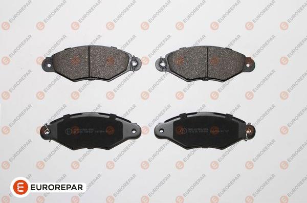 EUROREPAR 1617254780 - Brake Pad Set, disc brake autospares.lv