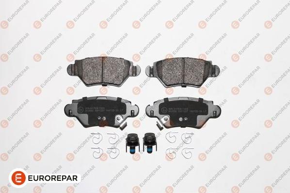 EUROREPAR 1617255080 - Brake Pad Set, disc brake autospares.lv