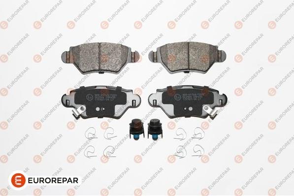 EUROREPAR 1617255180 - Brake Pad Set, disc brake autospares.lv