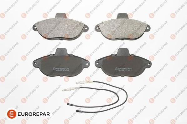 EUROREPAR 1617250580 - Brake Pad Set, disc brake autospares.lv