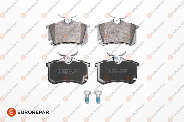 EUROREPAR 1617250080 - Brake Pad Set, disc brake autospares.lv