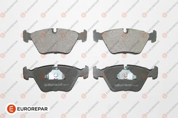 EUROREPAR 1617251280 - Brake Pad Set, disc brake autospares.lv