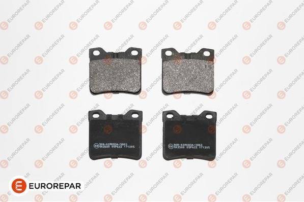 EUROREPAR 1617253280 - Brake Pad Set, disc brake autospares.lv