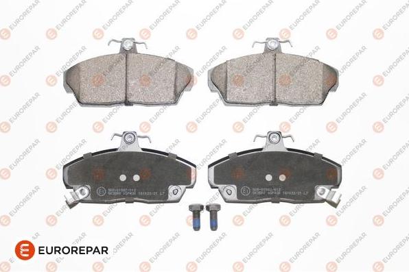 EUROREPAR 1617252980 - Brake Pad Set, disc brake autospares.lv