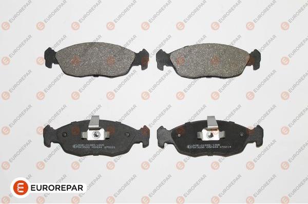 EUROREPAR 1617252480 - Brake Pad Set, disc brake autospares.lv