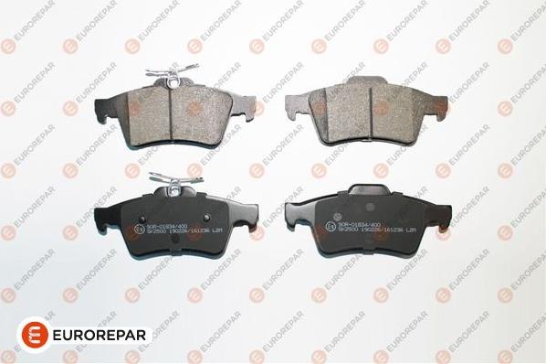 EUROREPAR 1617257980 - Brake Pad Set, disc brake autospares.lv