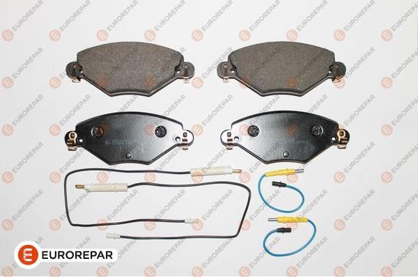 EUROREPAR 1617257180 - Brake Pad Set, disc brake autospares.lv