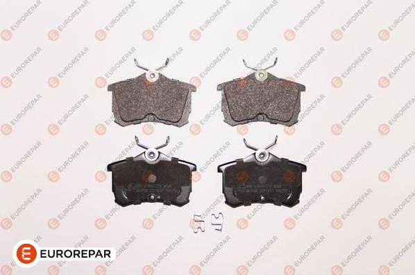 EUROREPAR 1617269680 - Brake Pad Set, disc brake autospares.lv