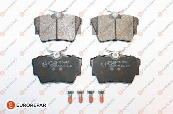 EUROREPAR 1617269080 - Brake Pad Set, disc brake autospares.lv