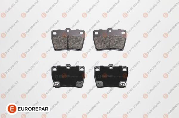 EUROREPAR 1617265680 - Brake Pad Set, disc brake autospares.lv
