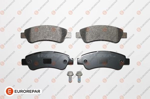 EUROREPAR 1617265080 - Brake Pad Set, disc brake autospares.lv