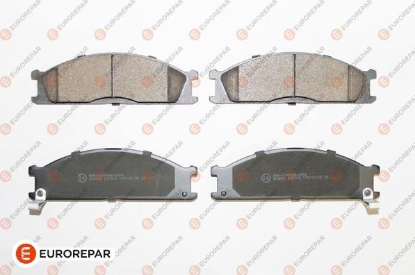 EUROREPAR 1617265880 - Brake Pad Set, disc brake autospares.lv