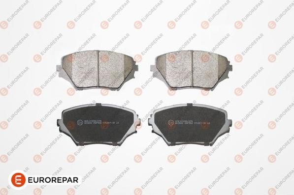 EUROREPAR 1617265780 - Brake Pad Set, disc brake autospares.lv